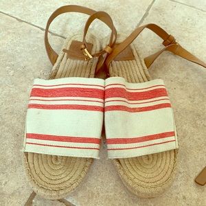 Tory Burch Espadrilles size 9.5